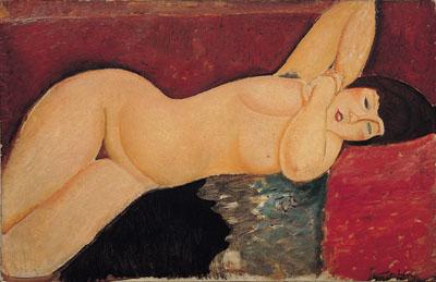 Amedeo Modigliani Nu couche oil painting image
